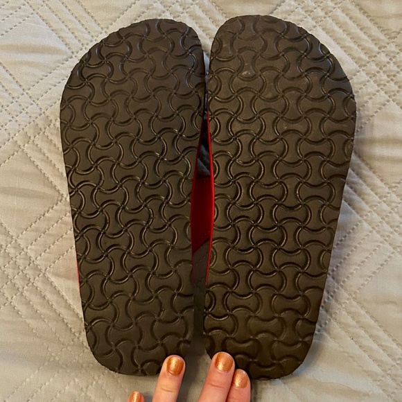 Women’s Red Sandals, EUC, Size 7 - Picture 4 of 4